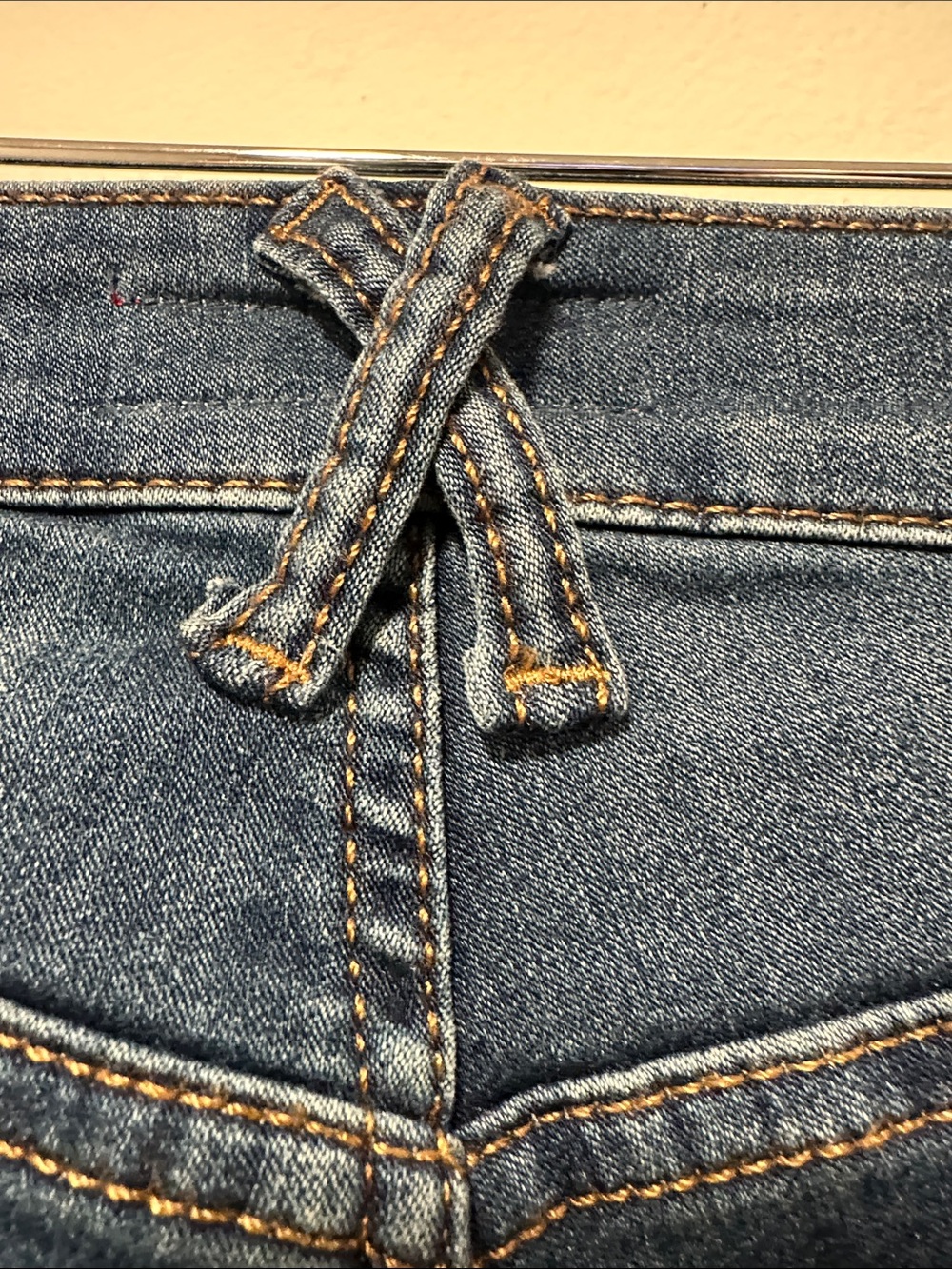 Guess Dark Blue Mid Rise Bootcut Jeans 368 - Picture 5 of 7